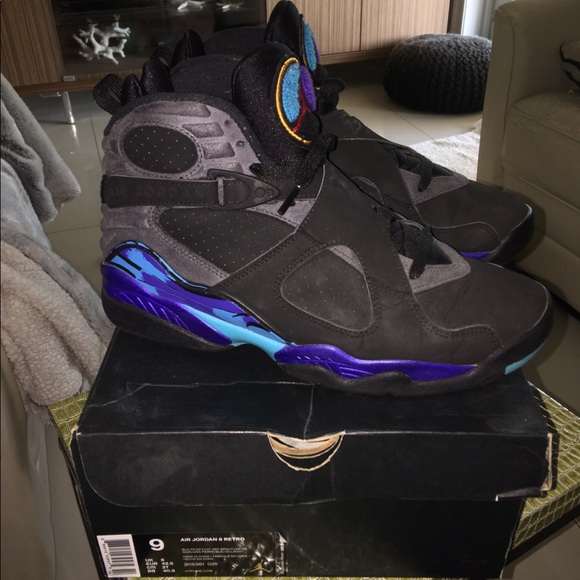 Jordan Other - Air Jordan aqua 8s size 9 men’s